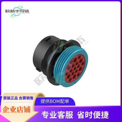 AHDP04-24-19SR-WTA【CONN RCPT HSG FMALE 19POS PNL MT】