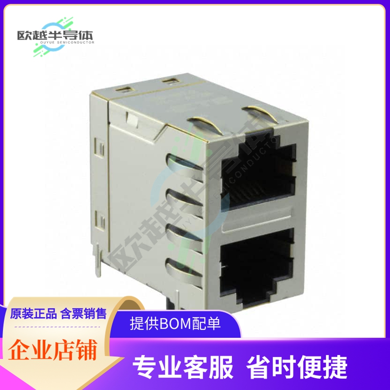 2301997-2【CONN JACK 2PORT 100 BASE-T PCB】
