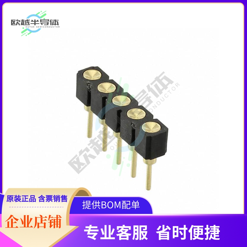 319-10-105-00-006000【CONN SPRING TARGET 5POS PCB】