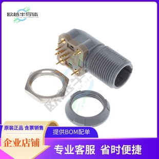 FMALE RCPT 8POS GOLD PXG.M0.8GG.NG SOLDER CONN