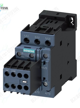3RT20231BB44[继电器CONTACTOR S0 9A 24VDC 2NO/2NC SC]