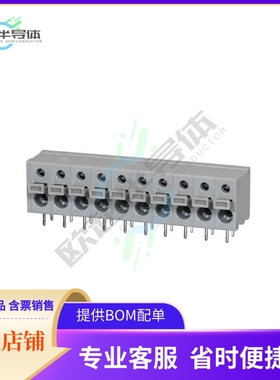 TBL009-500-10GY-2GY【TERMINAL BLOCK, SCREWLESS, 5.00,】