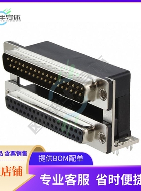 ASUB-277-37TP24【CONN D-SUB PLUG/RCPT 37P R/A SLD】