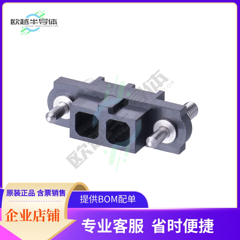 M80-263F302-00-00【CONN RCPT 4MM PNL MNT 2POS】