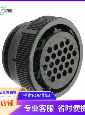 206837-3【CONN PLG HSG FMALE 24POS INLINE】