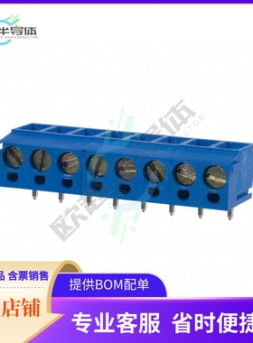 OSTTB080161【TERM BLK 8POS TOP ENTRY 5MM PCB】