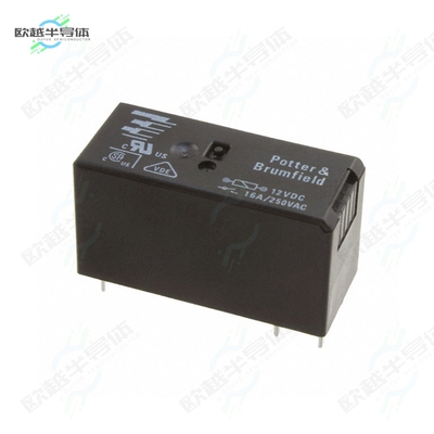 RT334012F[继电器RELAY GEN PURPOSE SPST 16A 12V]