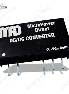 MD248D-09RW[电源模块DC/DC,2W,48VIN,9VOUT,1 KVISO]