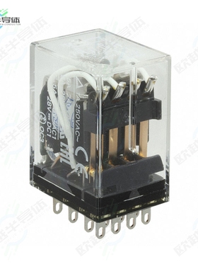 MYQ4-AC110/120[继电器RELAY GEN PURPOSE 4PDT 1A 120V]