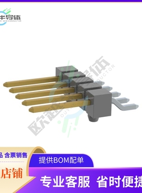 TSM-105-02-S-SH-A【CONN HEADER SMD R/A 5POS 2.54MM】