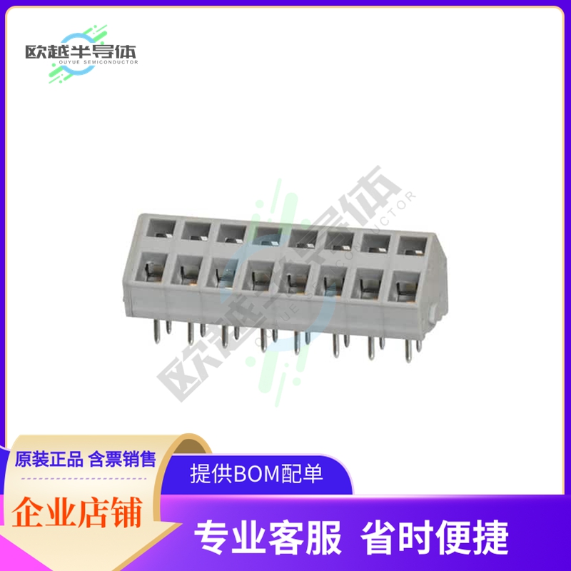 TBL007A-500-08GY【TERMINAL BLOCK, SCREWLESS, 5.00,】