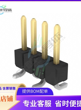 1241150-4【CONN HEADER SMD 4POS 2.54MM】