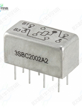 3SBC2002A2[继电器RELAY GEN PURPOSE DPDT 2A 26.5V]