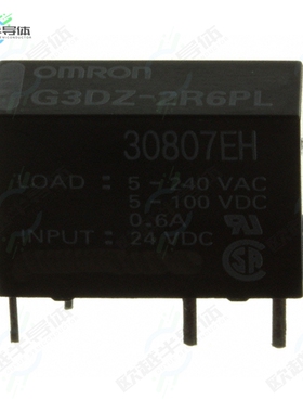 G3DZ-2R6PL DC24[继电器SSR RELAY SPST-NO 600MA 3-264V]