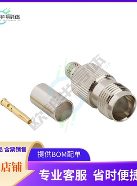 122125【CONN TNC JACK STR 75 OHM CRIMP】