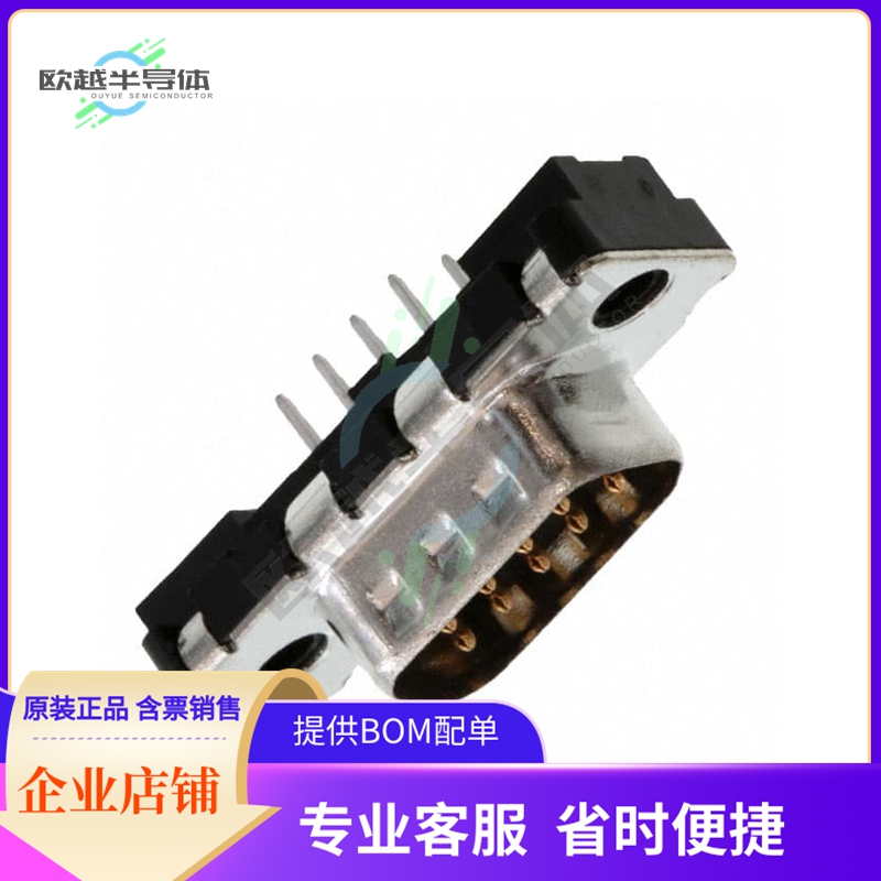 D09P24A4PA00LF【CONN D-SUB PLUG 9POS VERT SLDR】