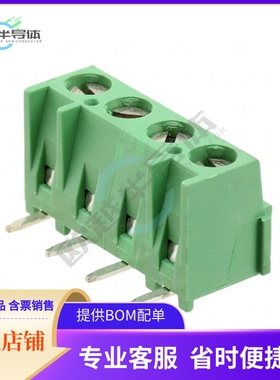 284094-4【TERM BLK 4POS TOP ENT 5.08MM PCB】