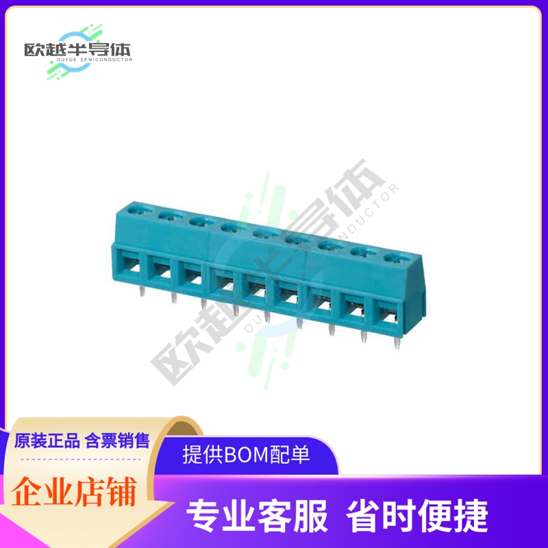 TB006-508-09BE【TERMINAL BLOCK, SCREW TYPE, 5.08】