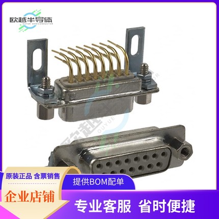 174-015-212R141【CONN D-SUB RCPT 15POS R/A SLDR】