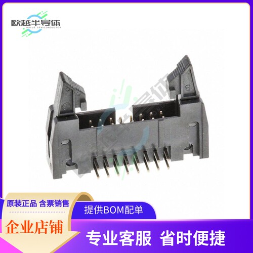 3010-16-002-12-00【CONN HEADER R/A 16POS 2.54MM】