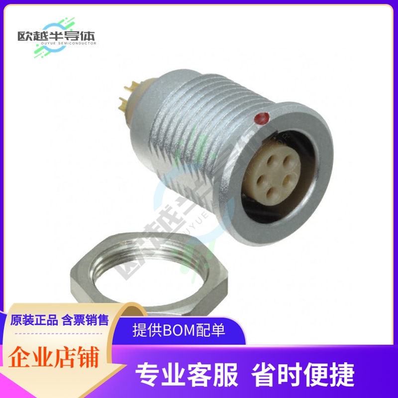 G10L0C-P05LFG0-0000【CONN RCPT FMALE 5P GOLD SLDR CUP】