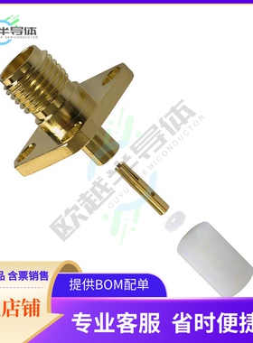 132107【CONN SMA JACK STR 50 OHM SOLDER】