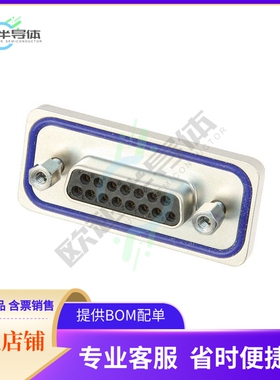 15-000463【CONN D-SUB RCPT 15P PNL MNT SLDR】