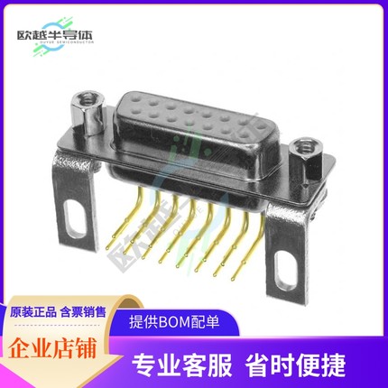 174-E15-211R141【CONN D-SUB RCPT 15POS R/A SLDR】