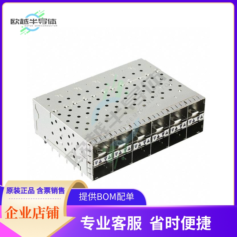 760485001【CONN SFP+ RCP W/CAGE 2X6 240P RA】
