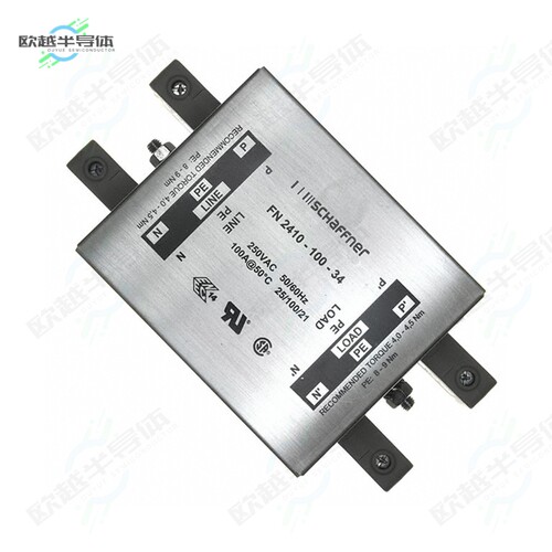 FN2410-100-34[滤波器LINE FLTR 250VAC 100A CHASS MNT]