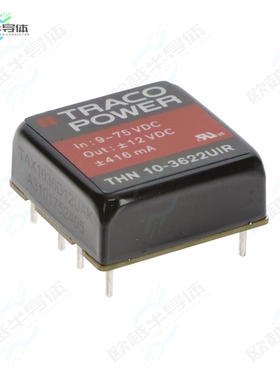 THN 10-3622UIR[电源模块12:1 INPUT 10W DC/DC CONVERTER]