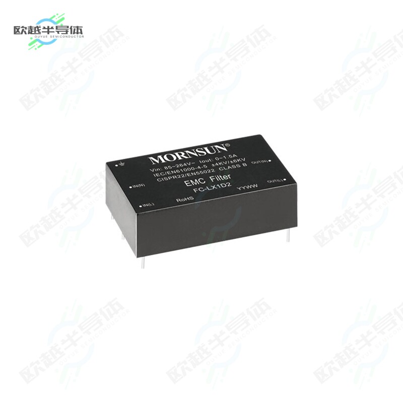 FC-LX1D2[滤波器LINE FILTER 220VAC 1.5A DIN RAIL]