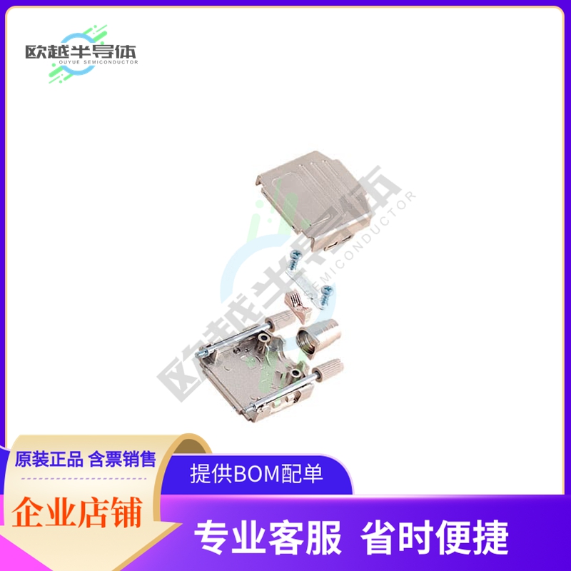 ACOV-SUB-15MB10【CONN BACKSHELL 15POS 180DEG SHLD】