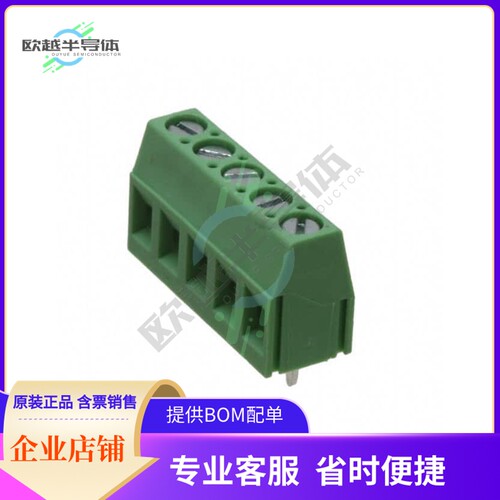VI0501550000G【TERM BLK 5POS SIDE ENTRY 5MM PCB】