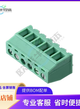 1705582【TERM BLK 6P SIDE ENT 3.81MM PCB】