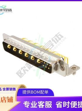 684M13W6103L461【CONN D-SUB PLUG 13POS R/A SLDR】