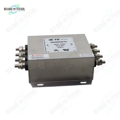 50KEBS6AFPD[滤波器LINE FILTER 440VAC 52A CHASS MNT]