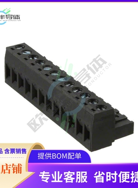 395300012【TERM BLOCK PLUG 12POS STR 5.08MM】