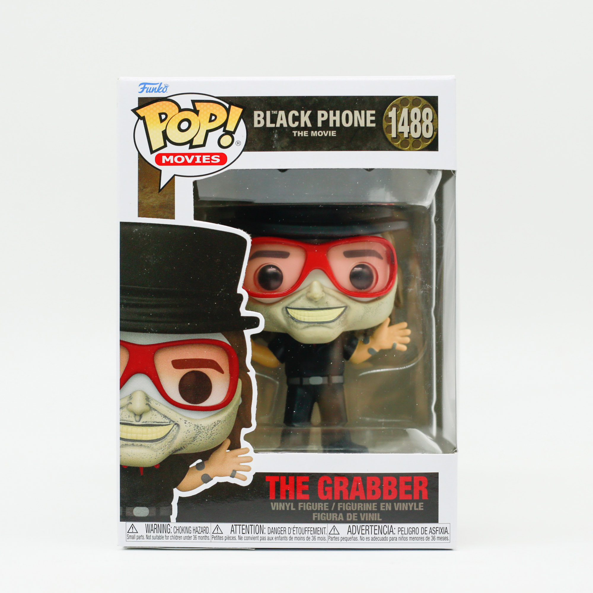 FUNKO POP黑色电话The Black Phone绑架者公仔手办收藏摆件玩具