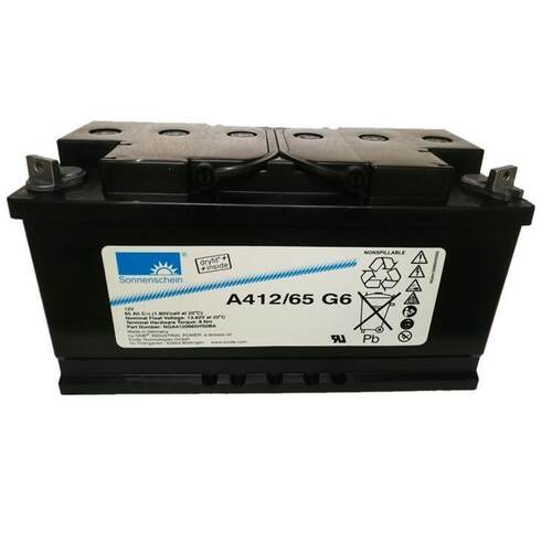 德国阳光蓄电池A412/65 G6阀控式12V65AH直流屏通信基站机房后备