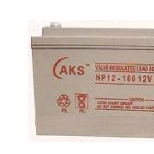 奥克松蓄电池12V6H 德国AKS 12v65ah 铅酸免维护蓄电池 保三年