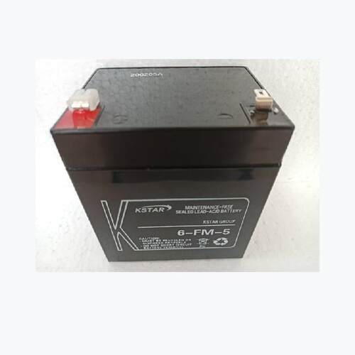 KSTAR蓄电池6-FM-5免维护12V5AH消防电梯门禁应急储能电源