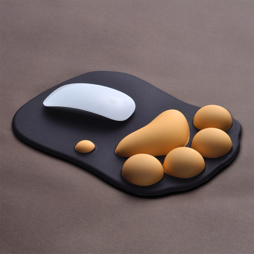 kine创意可爱猫爪鼠标垫电脑