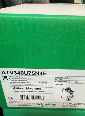 施耐德变频器 ATV340U75N4E 议价