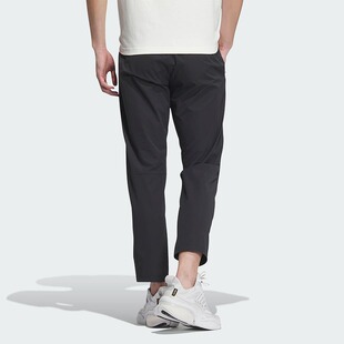 adidas阿迪达斯2024夏季新款裤子男子武极运动训练休闲长裤JE6670