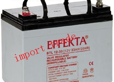 EFFEKTA 进口蓄电池  BTL12-33  12V33AH  EFFEKTA 蓄电池12V33AH