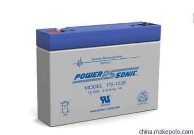 进口Power-Sonic蓄电池 PS-1228功率声波蓄电池12V2.8ah正品质保-封面