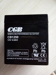 武汉长光蓄电池CB1250 长光蓄电池12V5AH 用于 应急电源 设备