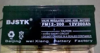 BJSTK京科蓄电池FM12-200AH 12V200AHUPS机房应急电源专用电瓶