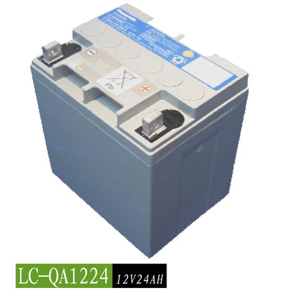 Panasonic松下蓄电池LC-QA1224 / 12V24AH 适用于UPS/EPS 太阳能